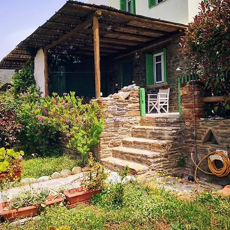 Ferienhaus Zenios Andros-cycladic House Overlooking Bay