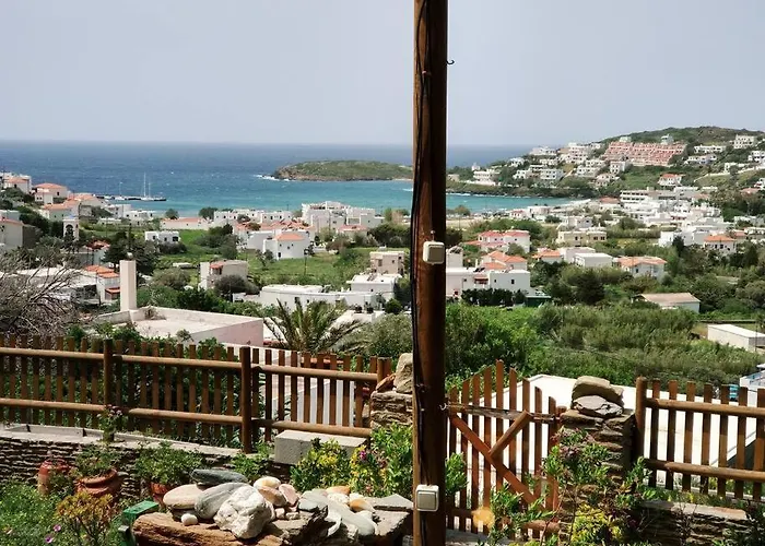 Vakantiehuis Zenios Andros-cycladic House Overlooking Bay Mpatsi