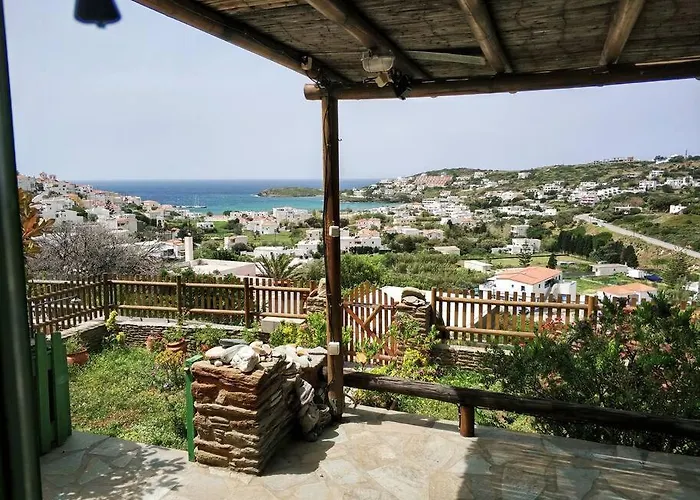 Zenios Andros-cycladic House Overlooking Bay Vakantiehuis