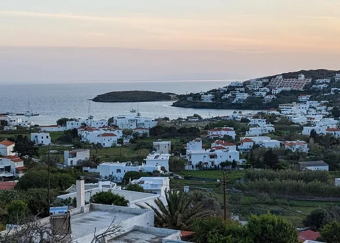 Zenios Andros-cycladic House Overlooking Bay Vakantiehuis