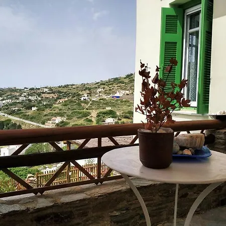 Ferienhaus Zenios Andros-cycladic House Overlooking Bay