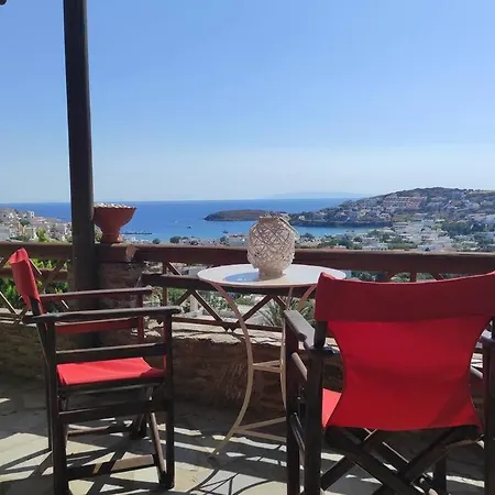 Zenios Andros-cycladic House Overlooking Bay Feriehus