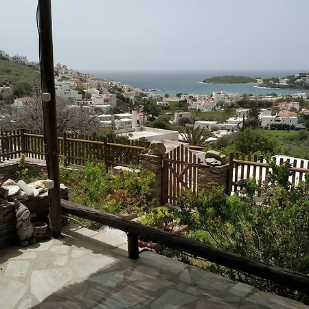 Ferienhaus Zenios Andros-cycladic House Overlooking Bay